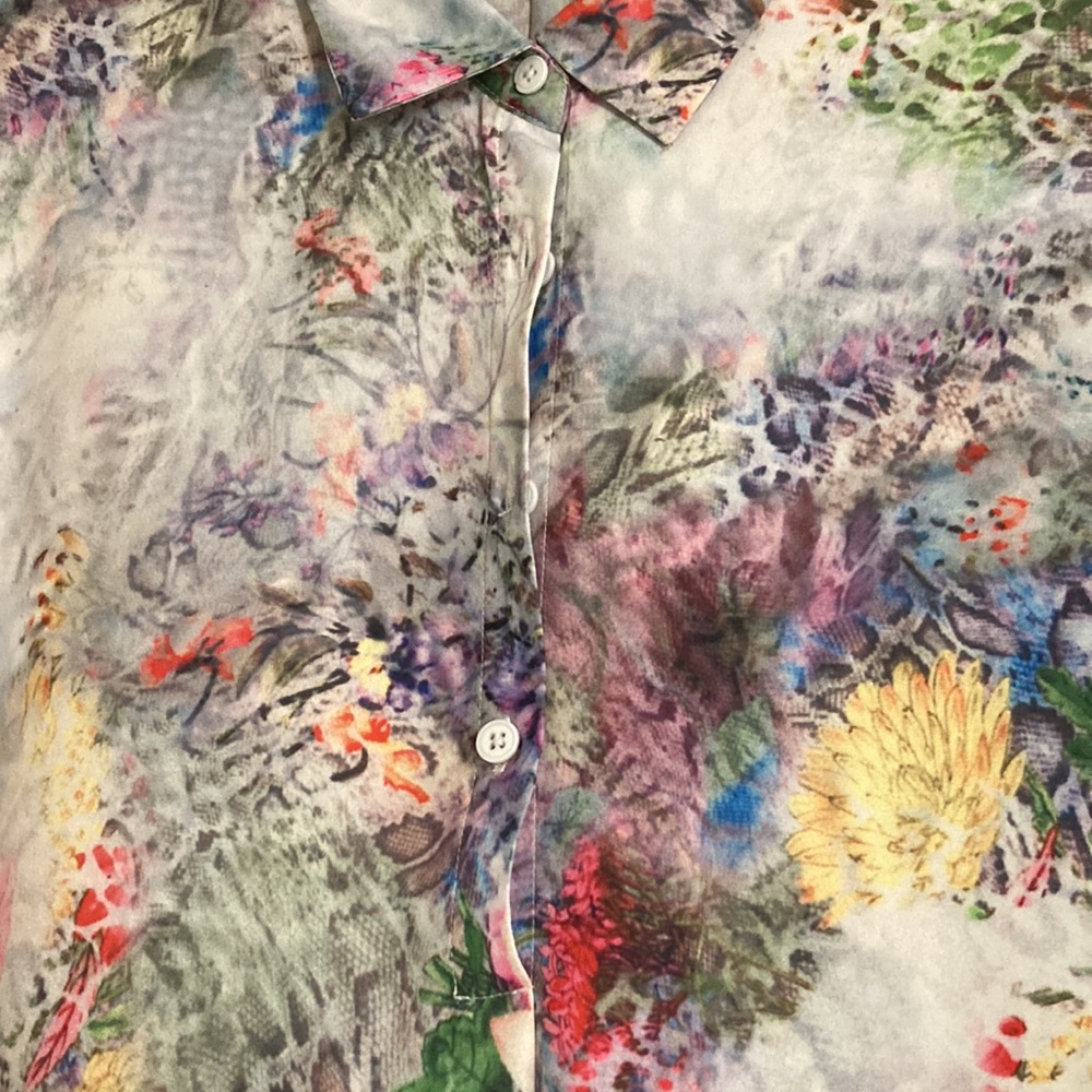 Lena Gabriella blouse from Stein Mart. New size L - Picture 3 of 6